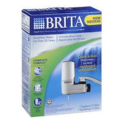 Brita - Faucet Water Filtration System, 1 Each