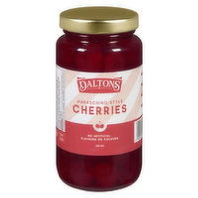 Daltons - Maraschino Style  Cherries, 250 Millilitre