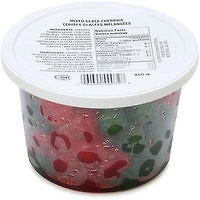 Cherries - Mixed Glace, Candied, 450 Gram