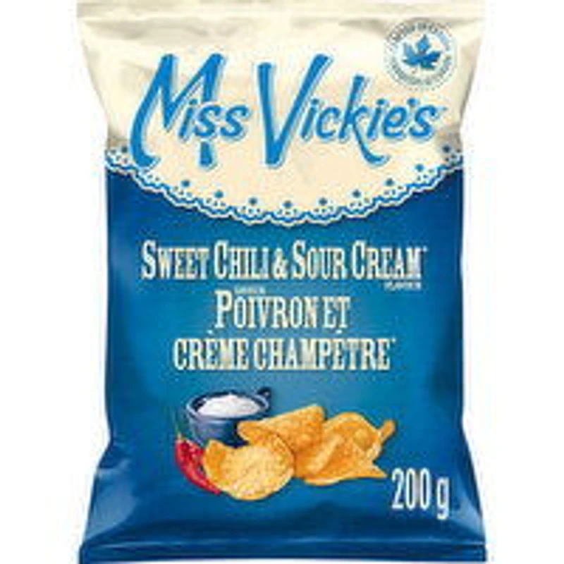 Miss Vickies - Sweet Chili & Sour Cream Potato Chips, 200 Gram