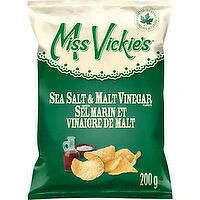 Miss Vickies - Sea Salt & Malt Vinegar, Potato Chips, 200 Gram