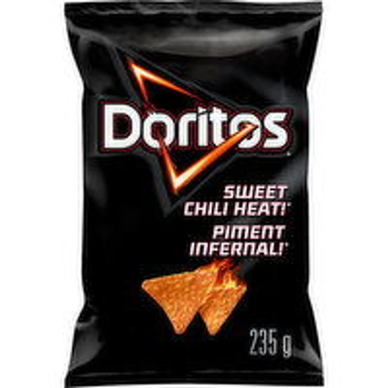 Doritos - Tortilla Chips, Sweet Chili Heat, 235 Gram