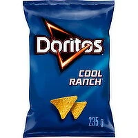Doritos - Tortilla Chips, Cool Ranch, 235 Gram
