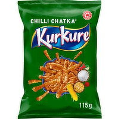Kurkure - Chilli Chatka Snacks, 115 Gram