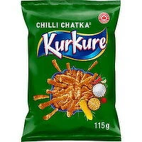 Kurkure - Chilli Chatka Snacks, 115 Gram