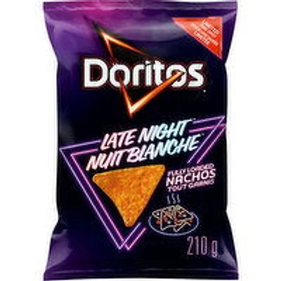 Doritos - Late Night Tortilla Chips, Fully Loaded Nachos, 210 Gram