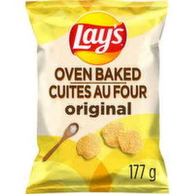 Lay's - Potato Chips, Oven Baked Original, 177 Gram