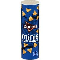 Doritos - Minis Tortilla Chips, Cool Ranch, 145 Gram