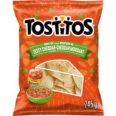 Tostitos - Hint of Zesty Cheddar Tortilla Chips, 245 Gram