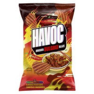 Havoc - Bulgogi Blaze Potato Chips, 190 Gram