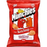 Munchies - Potato Chips, Tangy Ketchup, 200 Gram