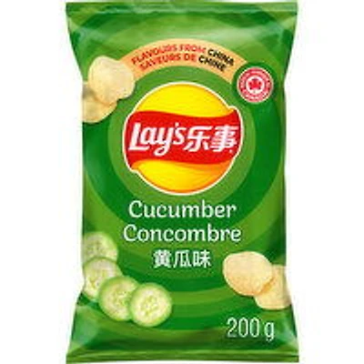 Lay's - Cucumber Potato Chips, 200 Gram