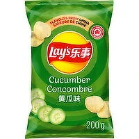 Lay's - Cucumber Potato Chips, 200 Gram