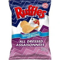 Ruffles - All Dressed Chips, 380 Gram