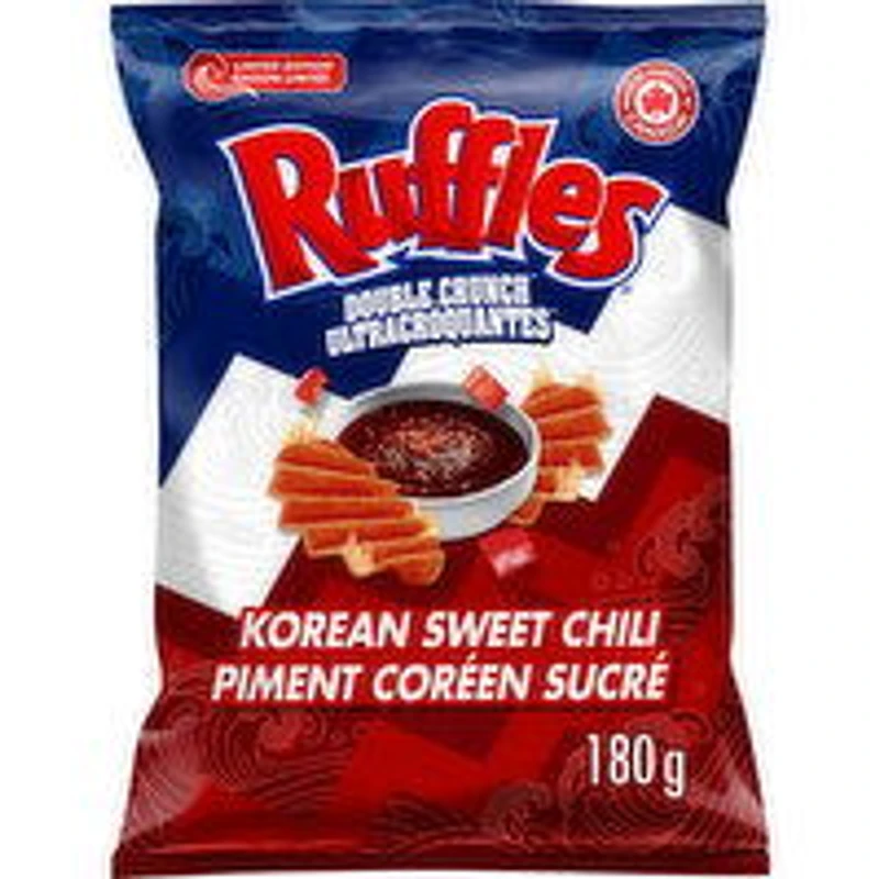 Ruffles - Korean Sweet Chili, 180 Gram
