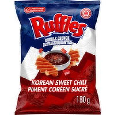 Ruffles - Korean Sweet Chili, 180 Gram