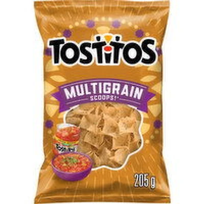 Tostitos - Multigrain Tortilla Chips-Scoops, 205 Gram