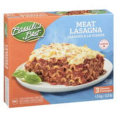 Bassili's Best - Meat 3 Cheese Lasagna, 1.5 Kilogram