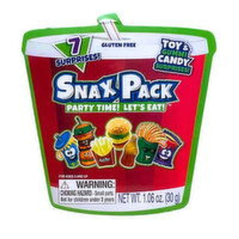 Snax Pack - Toy & Gummi Candy Surprised, 30 Gram