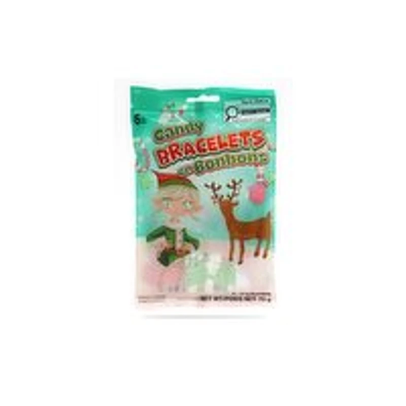 Exclusive BRANDS - Christmas Candy Bracelets, 6 Each