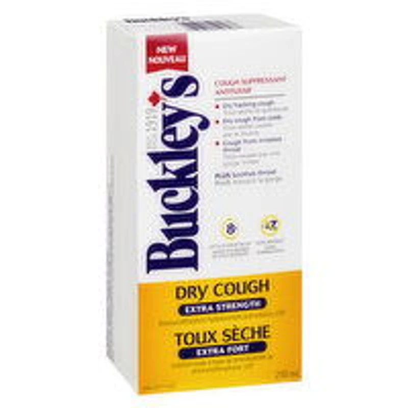 Buckley's - Dry Cough Extra Strength Syrup, 250 Millilitre