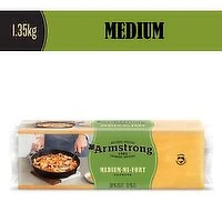 Armstrong - Medium Cheddar Cheese, 1.35 Kilogram