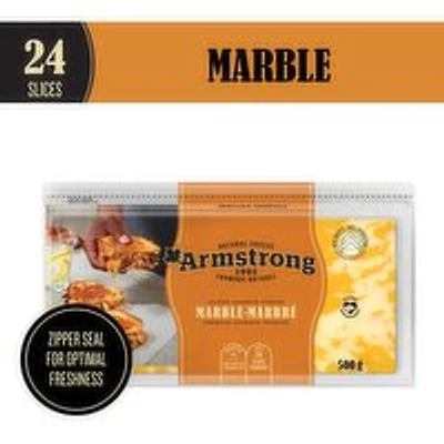 Armstrong - Marble Cheddar Cheese Slices, 500 Gram