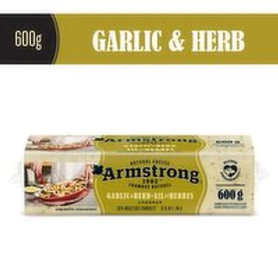 Armstrong - Garlic & Herb Cheddar Cheese, 600 Gram