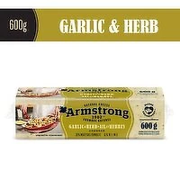 Armstrong - Garlic & Herb Cheddar Cheese, 600 Gram