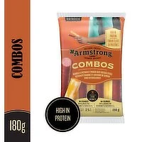 Armstrong - Combos Marble & Naturally Smoked Ham Sausage Sticks, 180 Gram