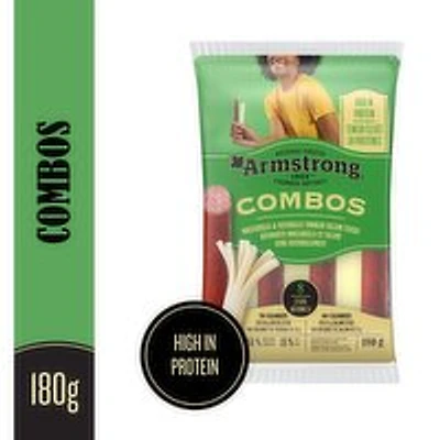 Armstrong - Combos Mozzarella & Naturally Smoked Salami Sticks, 180 Gram