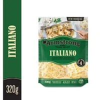 Armstrong - Italiano Shredded Cheese, 320 Gram