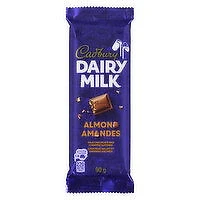 Cadbury - Cadbury Dairy Milk Almond, 90 Gram