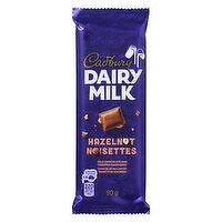 Cadbury - Dairy Milk Hazelnut, 90 Gram