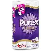Purex - Bathroom Tissue, 8 Triple Rolls, 8 Each