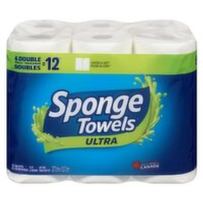 Sponge - Sponge Towel Ultra Case 6 Eq12, 6 Each