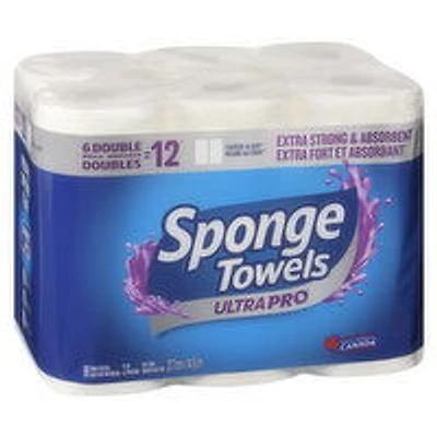 Sponge - Sponge Towel Ultra Pro Case 6Eq12, 6 Each