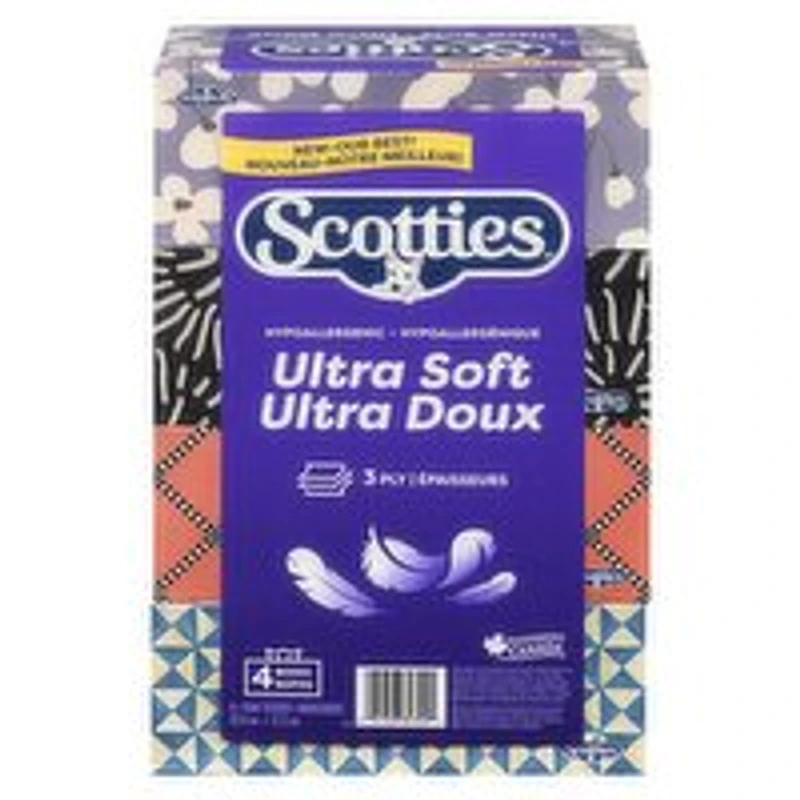 SCOTTIES - Scotties Ultra Soft Multipack, 4 Each