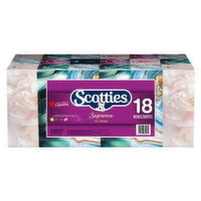 SCOTTIES - Supreme Multipack Tissues, 18 Each