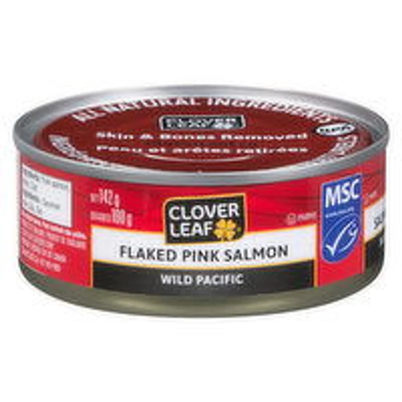 Clover Leaf - Flaked Pink Salmon, 142 Gram