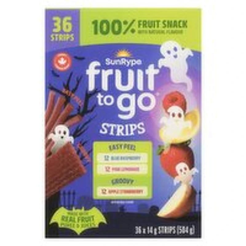 SunRype - Fruit To Go Halloween Pack Fruit Snack Strips. 36 Pack, 504 Gram
