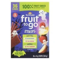 SunRype - Fruit To Go Halloween Pack Fruit Snack Strips. 36 Pack, 504 Gram