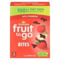 SunRype - Fruit To Go Apple Strawberry Bites, 112 Gram