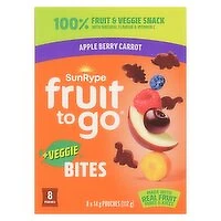SunRype - Fruit To Go Apple Berry Carrot Bites, 112 Gram