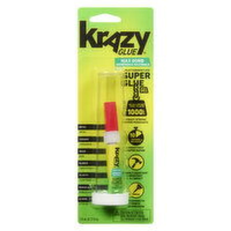 KRAZY GLUE - Advanced Glue Formula Extra Strength - Gel, 4 Millilitre