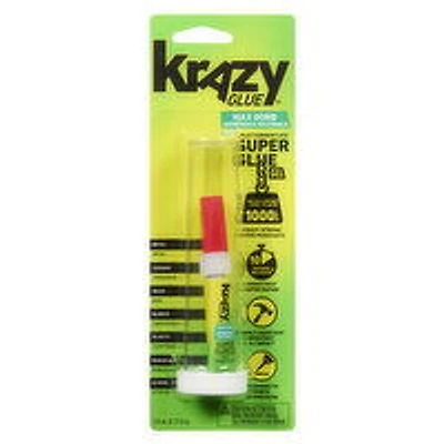 KRAZY GLUE - Advanced Glue Formula Extra Strength - Gel, 4 Millilitre