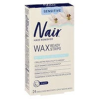 Nair - Wax Ready Strip for Face, 24 Each
