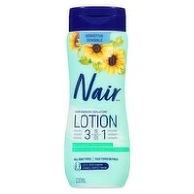 Nair - 3 in 1 Hair Remover for Sensitive Skin, 233 Millilitre