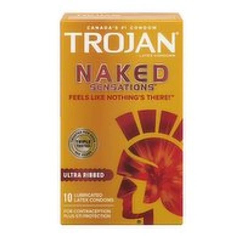Trojan - Naked Sensations Condoms, 10 Each