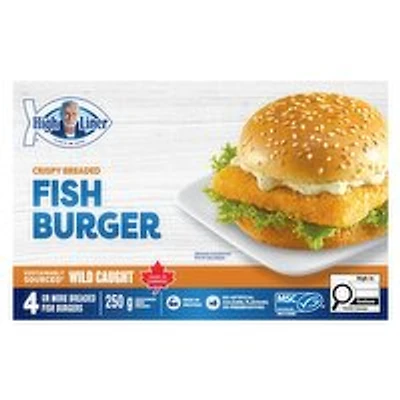 High Liner - Crispy Breaded Fish Burger, 250 Gram